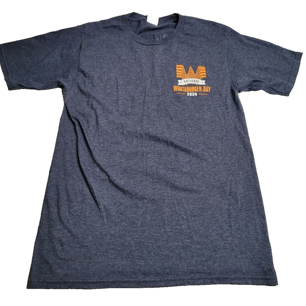 Whataburger‎ National Whataburger Day 2024 Short Sleeve T-Shirt Small